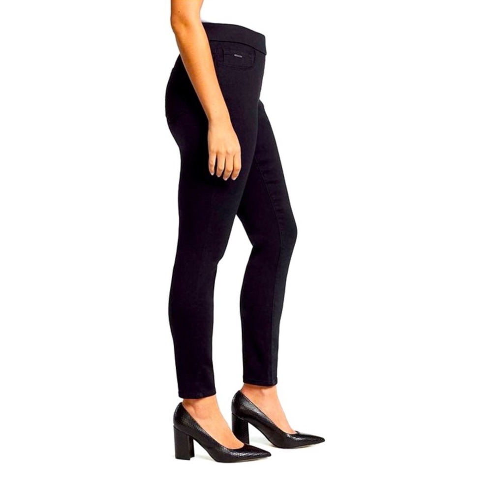 NWOT'S Nine West Black Denim Pull-on Skinny Jeans W-10